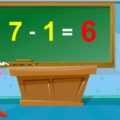 Subtraction | 1 Minus Table Twice | Home School Tutorial Online Math #アイドル #idol #followme